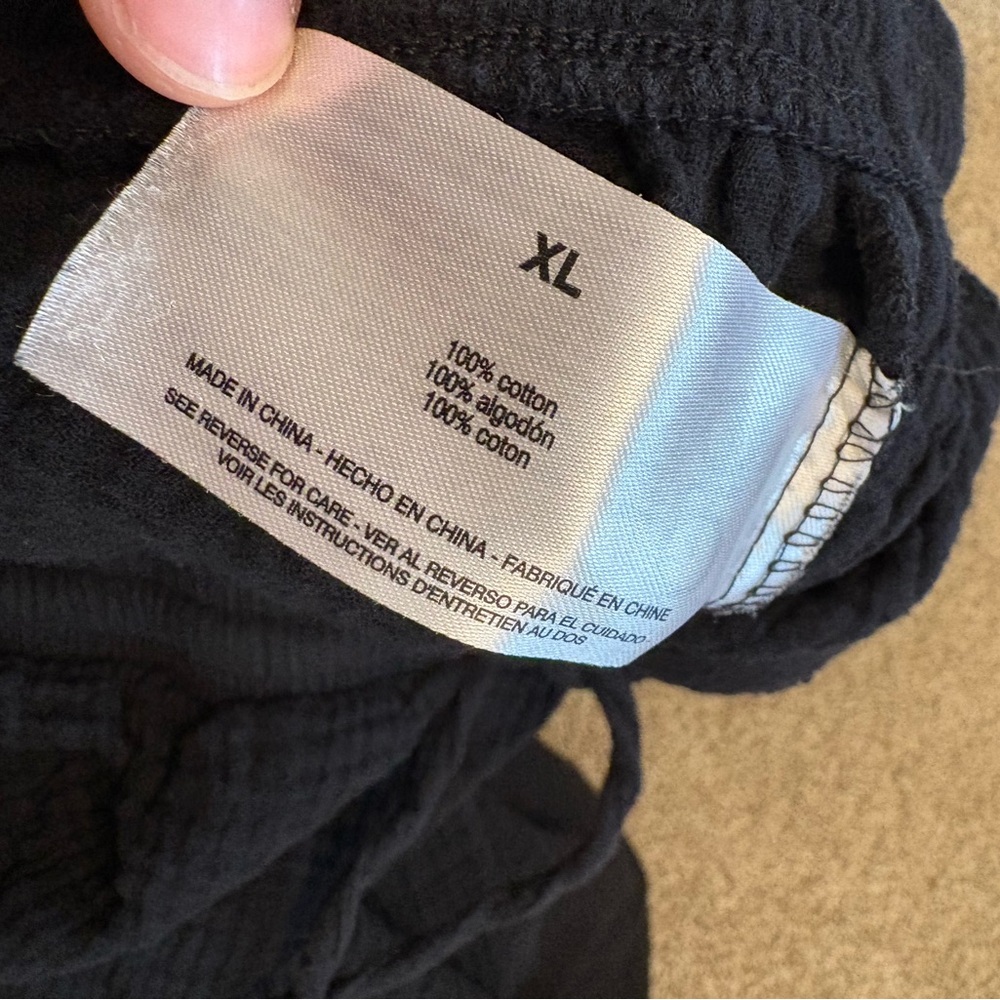 Jessica Simpson cotton gauze capris size xl - Picture 3 of 3